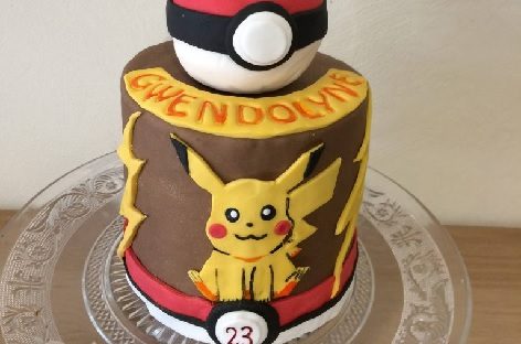 Gâteau Pokemon - La pâte d'Amanda